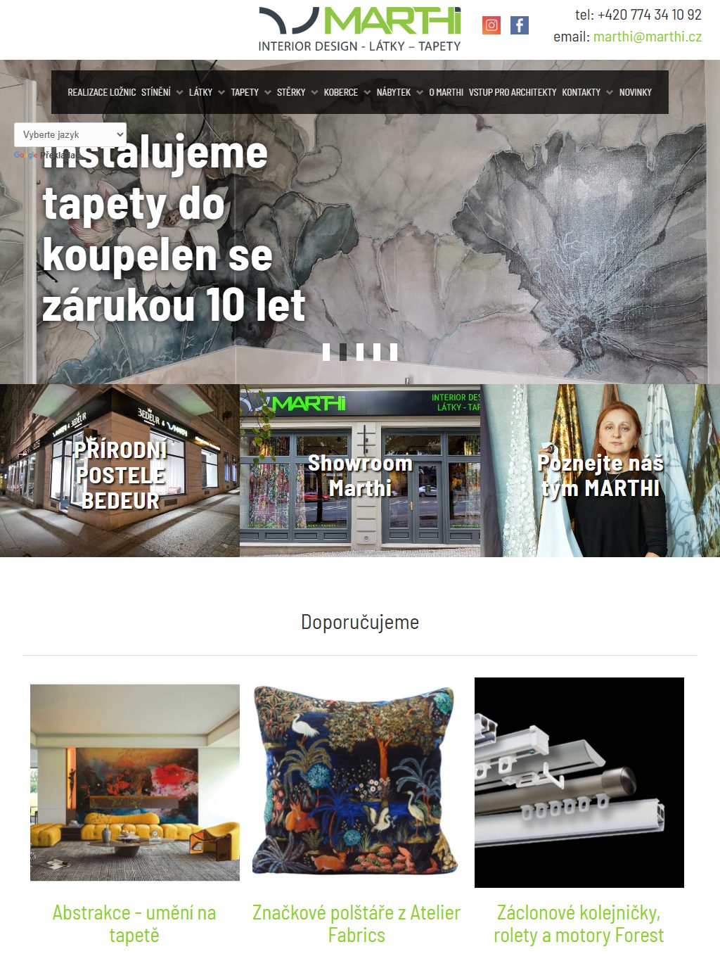 Web Marthi Store – tablet