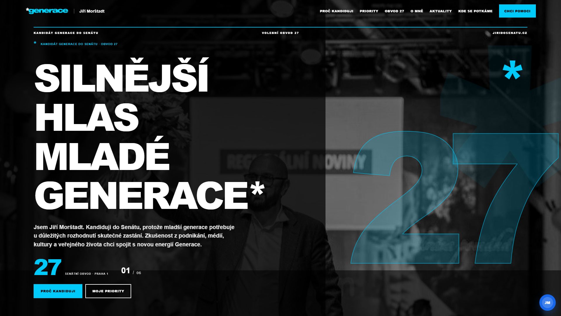 Web Jiří Morštadt