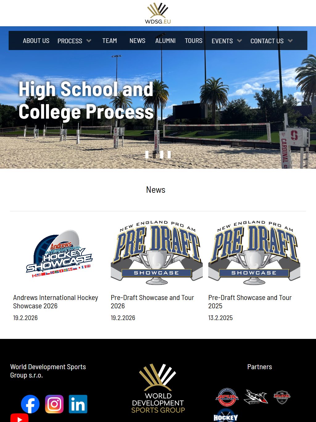 Web World Development Sports Group – tablet